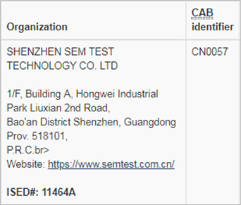 Foshan WALTEK EMC Lab successfully completed the ISED laboratory accreditation process